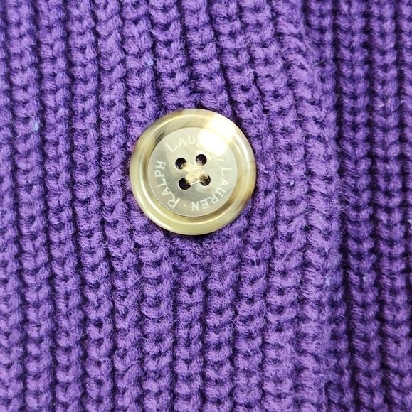 Lauren Ralph Lauren Knit Cardigan Sweater Tunic, Size Small - Picture 8 of 12